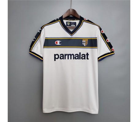 Parma 02/03 Away White Soccer Jersey